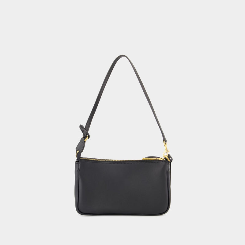 Sac Porté Épaule Rodeo Sling - Balenciaga - Cuir - Noir