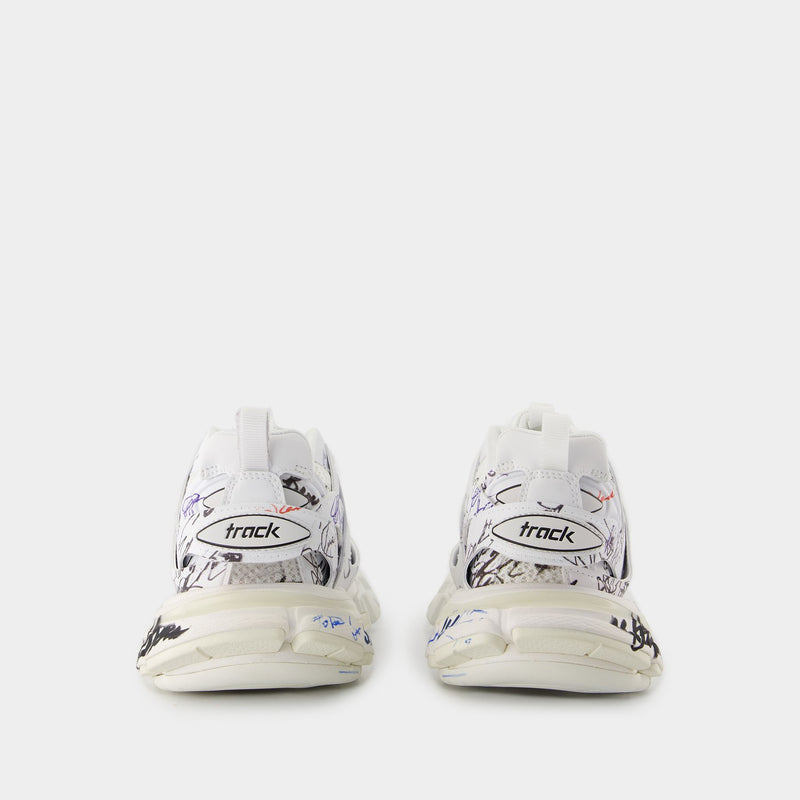 Sneakers Track - Balenciaga - Nylon - Blanc