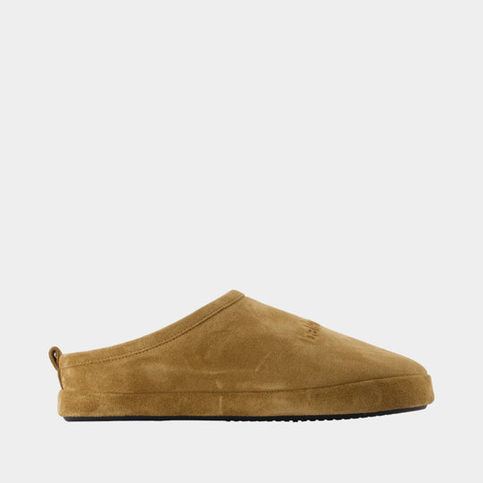 Mules Alaska - Balenciaga - Cuir - Marron