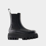 Bottines - Alexander McQueen - Cuir - Noir