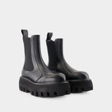 Bottines - Alexander McQueen - Cuir - Noir