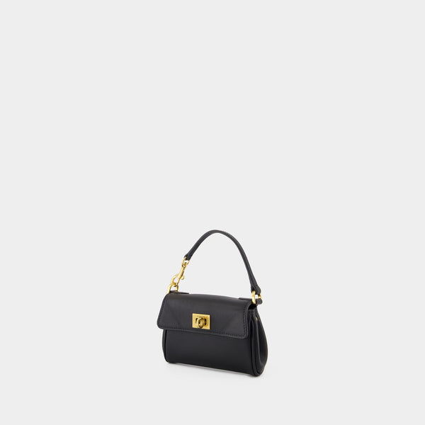 Sac À Main Rodeo Micro - Balenciaga - Cuir - Noir
