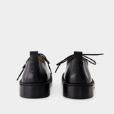 Derbies Lace Up - Alexander McQueen - Cuir - Noir