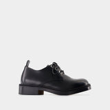 Derbies Lace Up - Alexander McQueen - Cuir - Noir