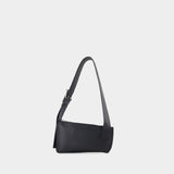 Sac À Bandoulière Sling - Alexander McQueen - Cuir - Noir/Argenté