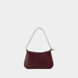 Sac À Main Mini Cross Bar - Alexander McQueen - Cuir - Rouge