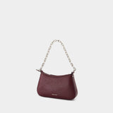 Sac À Main Mini Cross Bar - Alexander McQueen - Cuir - Rouge