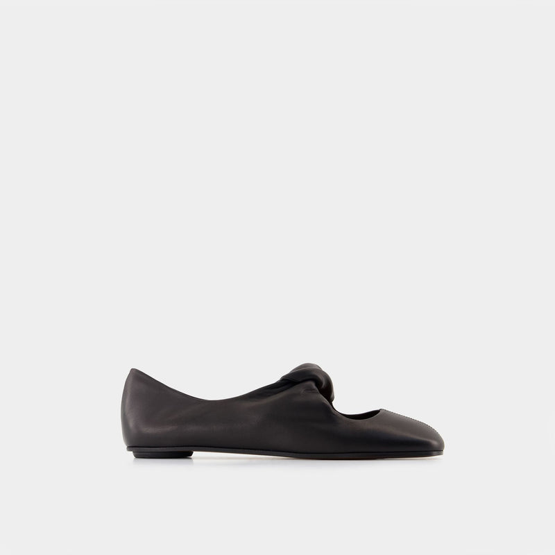 Ballerines - Alexander McQueen - Cuir - Noir