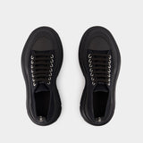 Sneakers Tread  Slick - Alexander McQueen - Toile - Noir