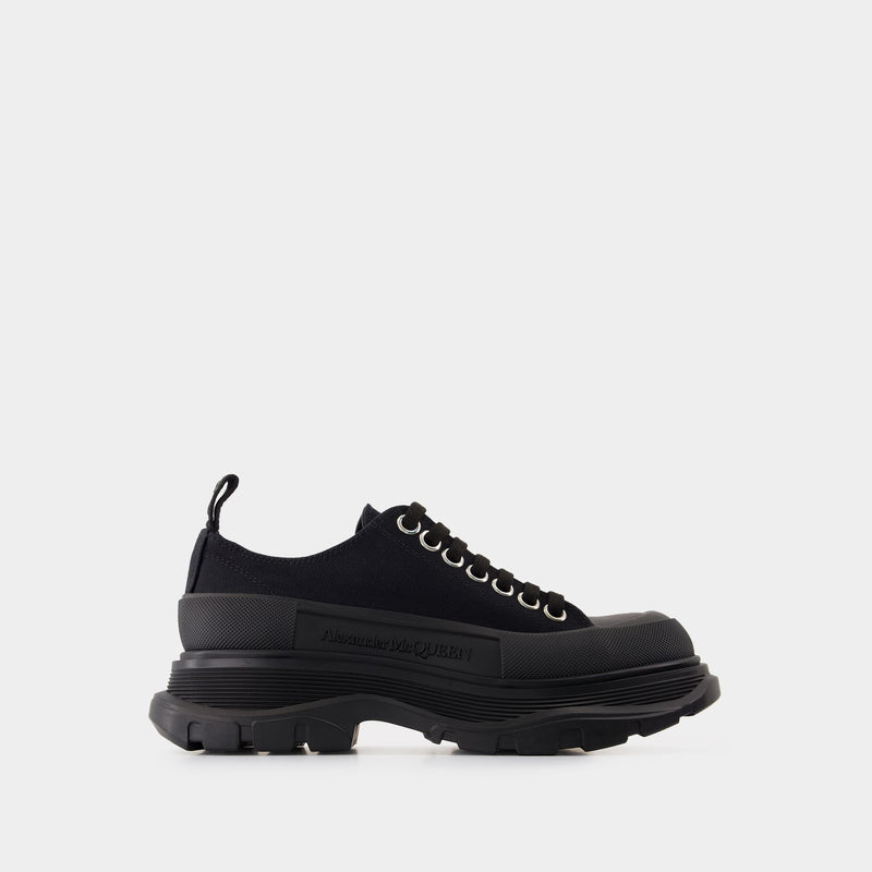 Sneakers Tread  Slick - Alexander McQueen - Toile - Noir