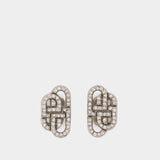 Boucles D'oreilles Bb Stud Xs - Balenciaga - Métal - Argenté