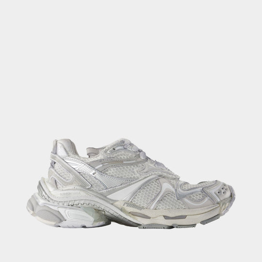 Sneakers Runner 2 - Balenciaga - Synthétique - Blanc
