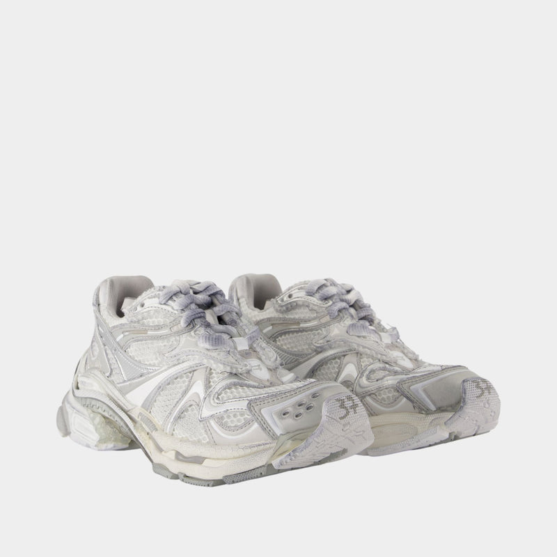 Sneakers Runner 2 - Balenciaga - Synthétique - Blanc