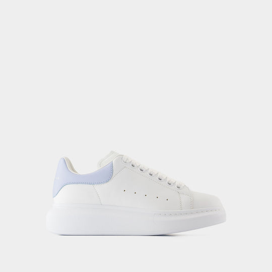 Sneakers Oversized - Alexander McQueen - Cuir - Blanc