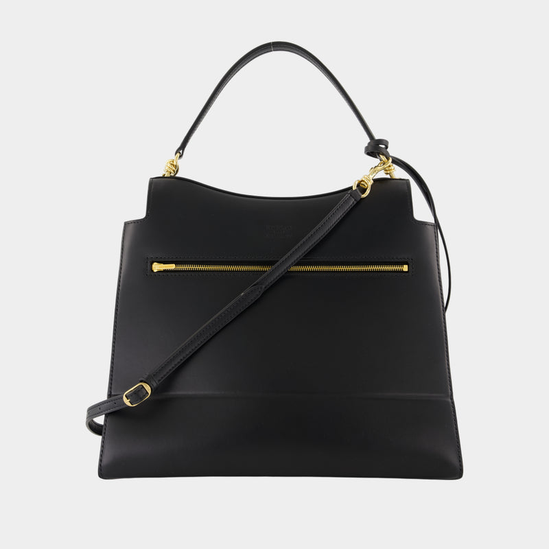 Sac À Main Nano Top Handle Medium - Balenciaga - Cuir - Noir