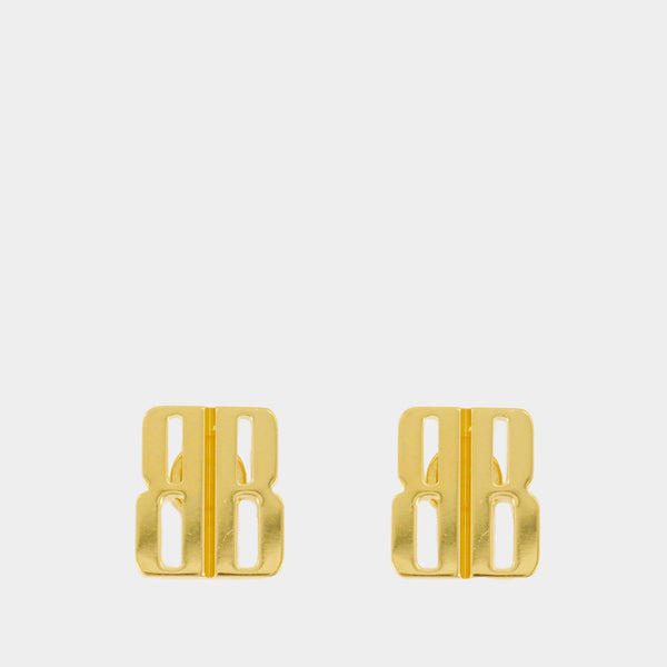 Boucles D'oreilles Nano Stud Xs - Balenciaga - Métal - Doré
