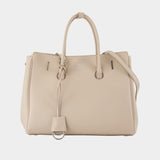 Sac À Main Hampton Carry All Small - Balenciaga - Cuir - Beige