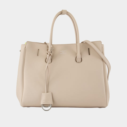 Sac À Main Hampton Carry All Small - Balenciaga - Cuir - Beige