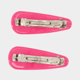Barrettes Holli - Balenciaga - Métal - Rose