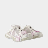 Sneakers 3XL - Balenciaga - Synthétique - Blanc/Rose