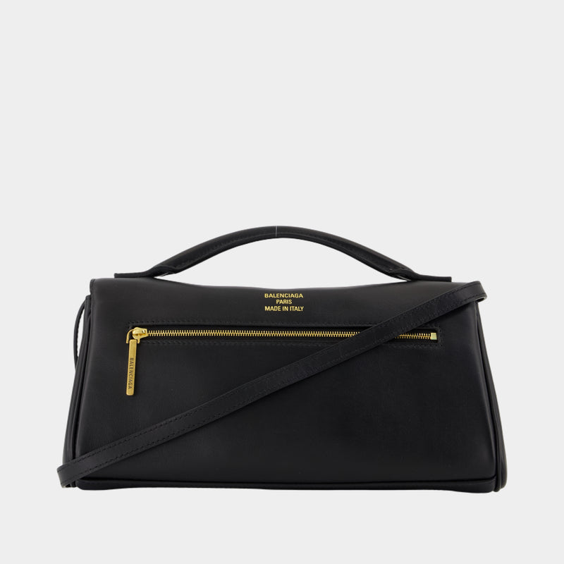Sac À Bandoulière Bel Air Clap On - Balenciaga - Cuir - Noir