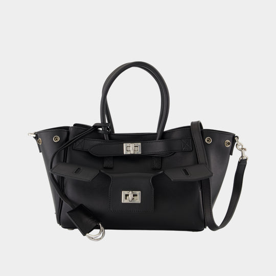 Sac À Main Bel Air Carry All - Balenciaga - Cuir - Noir