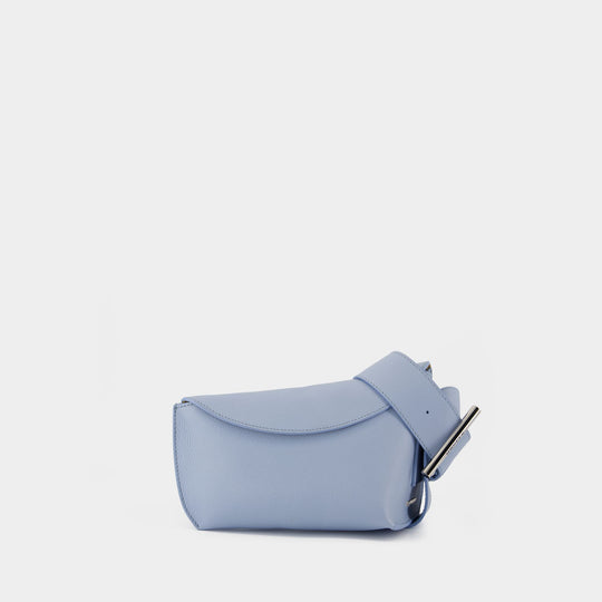 Sac À Bandoulière Sling - Alexander McQueen - Cuir - Bleu