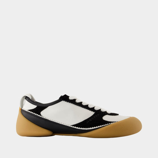 Sneakers Oversized - Alexander McQueen - Cuir - Blanc