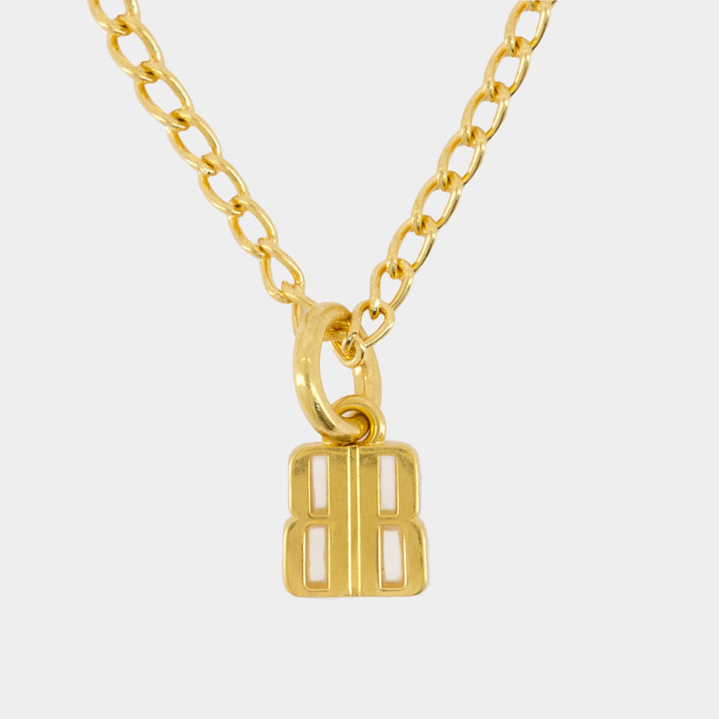 Collier Nano Thin - Balenciaga - Métal - Doré