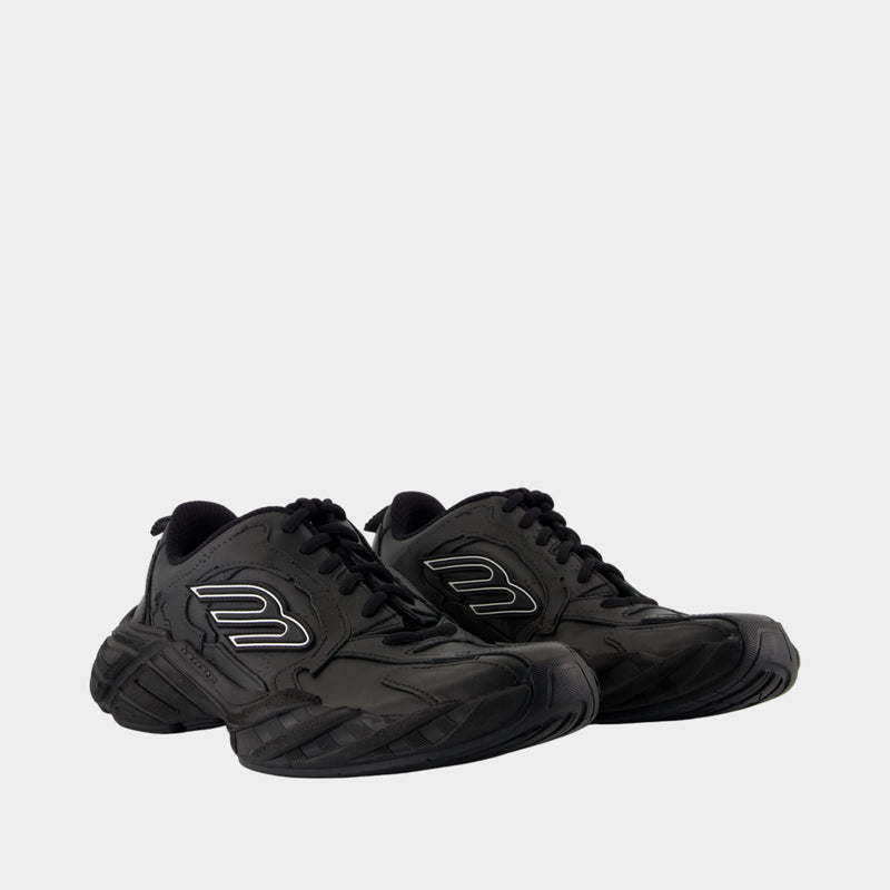 Sneakers Monday - Balenciaga - Synthétique - Noir
