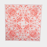 Écharpe Fo Sailor Tattoo - Alexander McQueen - Soie - Rose