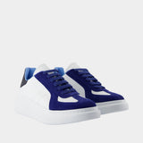 Sneakers Oversized - Alexander McQueen - Cuir - Blanc