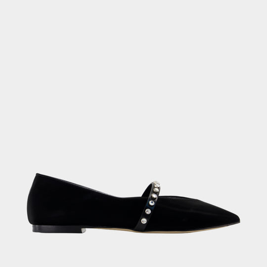 Ballerines - Alexander McQueen - Cuir - Noir