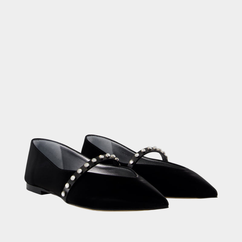 Ballerines - Alexander McQueen - Cuir - Noir