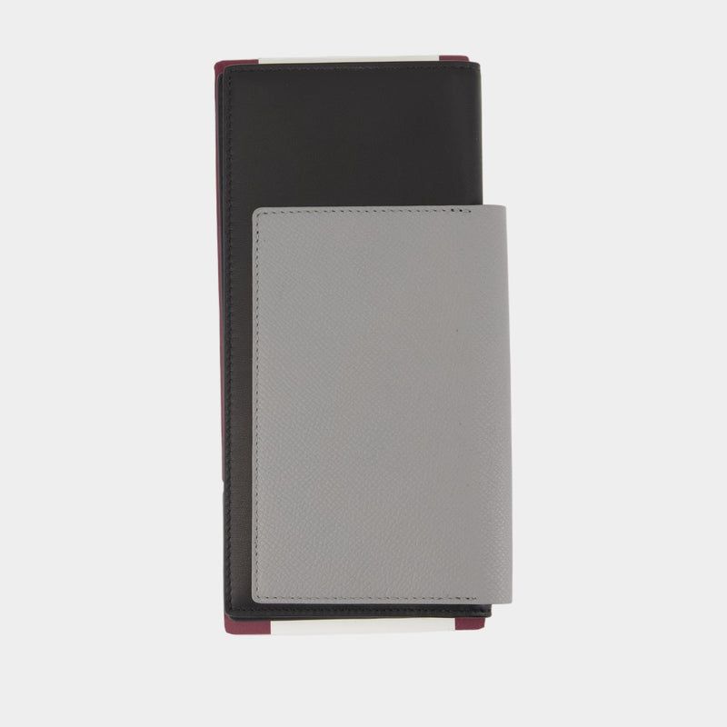 Porte-Passeport - Balenciaga - Cuir - Gris