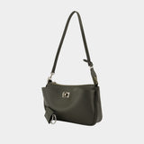 Sac Porté Épaule Rodeo Sling - Balenciaga - Cuir - Kaki