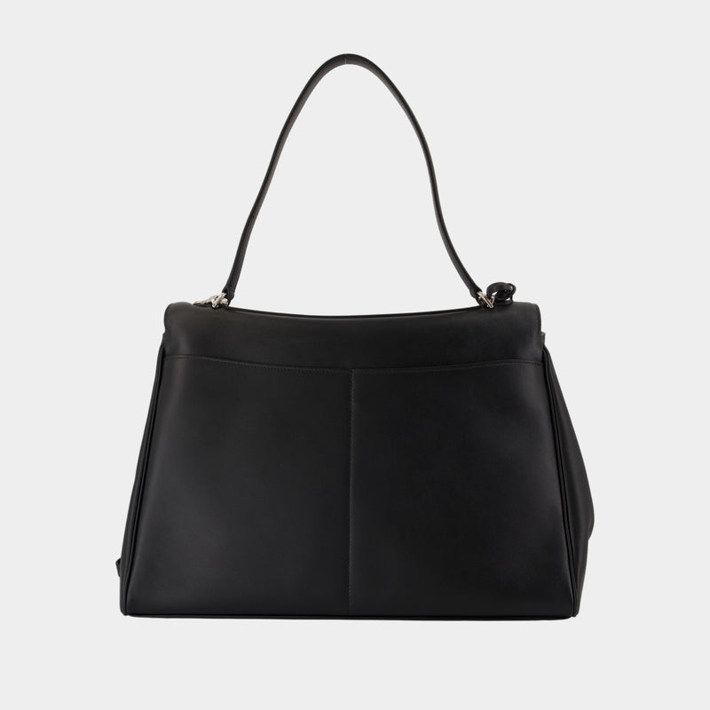 Sac À Main Rodeo Top Handle Large - Balenciaga - Cuir - Noir