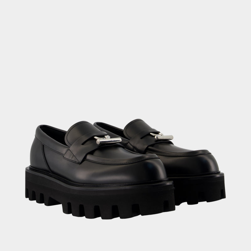 Mocassins - Alexander McQueen - Cuir - Noir
