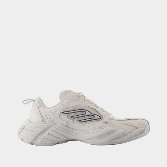 Sneakers Monday - Balenciaga - Cuir - Gris