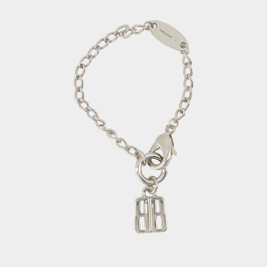 Bracelet Nano Thin - Balenciaga - Métal - Argenté