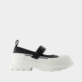 Mary Jane Tread Slick - Alexander McQueen - Cuir - Noir