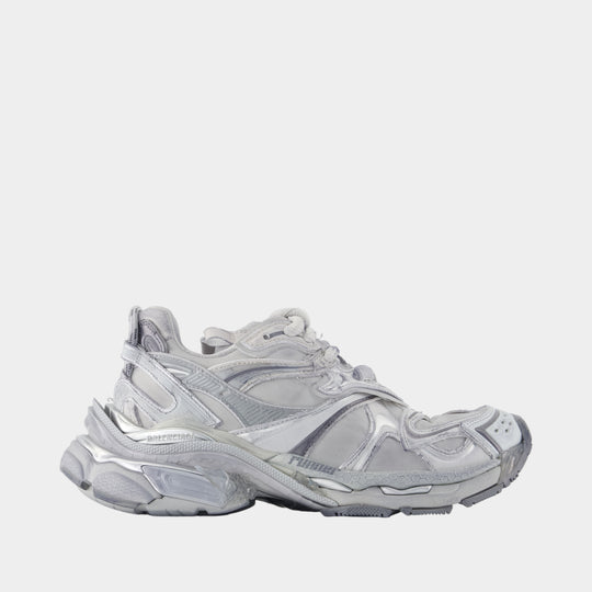 Sneakers Runner 2 - Balenciaga - Nylon - Gris
