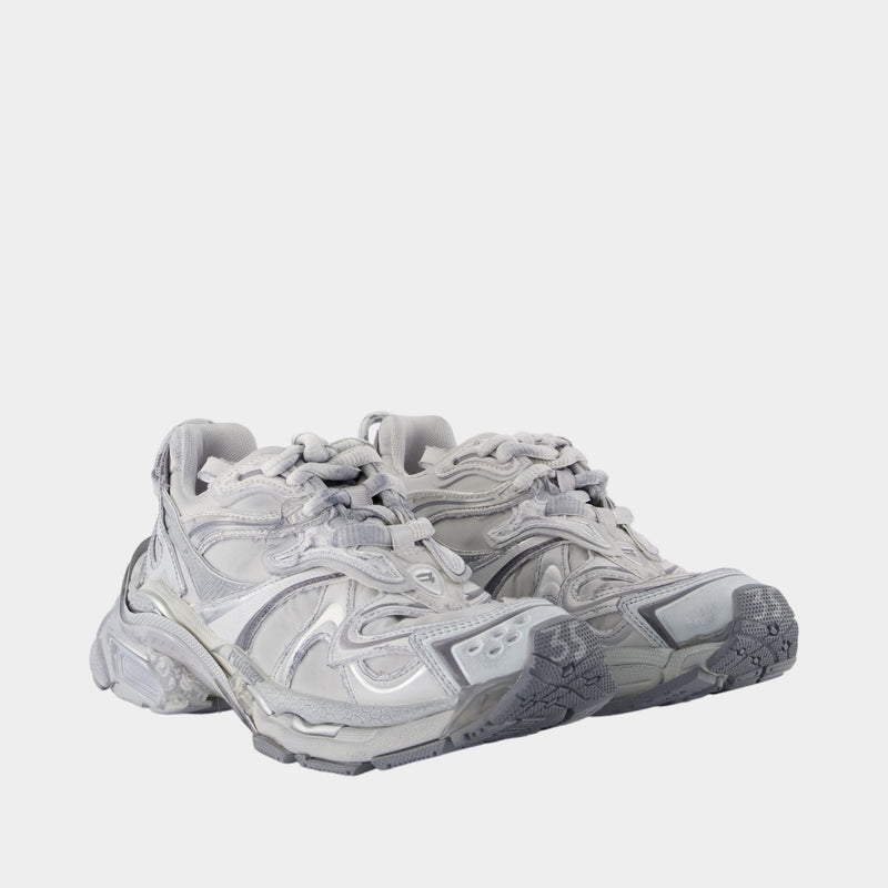 Sneakers Runner 2 - Balenciaga - Nylon - Gris