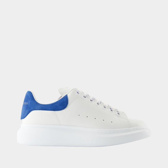 Sneakers Oversized - Alexander McQueen - Cuir - Blanc