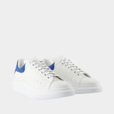 Sneakers Oversized - Alexander McQueen - Cuir - Blanc