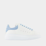 Sneakers Oversized - Alexander McQueen - Cuir - Blanc