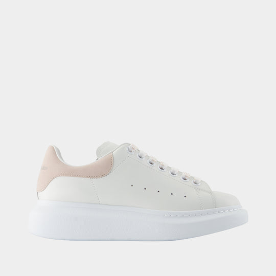 Sneakers Oversized - Alexander McQueen - Cuir - Rose