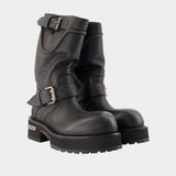 Bottes Venom - Balenciaga - Cuir - Multi