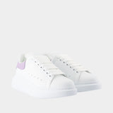 Sneakers Oversized - Alexander McQueen - Cuir - Blanc