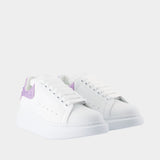 Sneakers Oversized - Alexander McQueen - Cuir - Violet